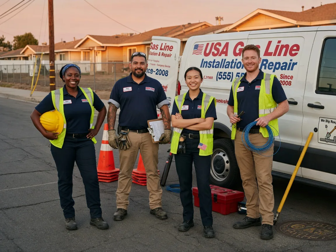 Gas Line Installation company in Elk, CA